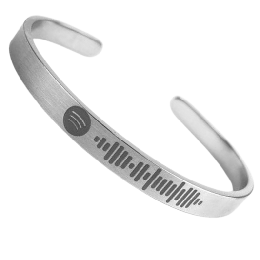 Brazalete Personalizado De Acero Inoxidable